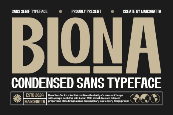 Blona Font Review: Modern Elegance for Branding