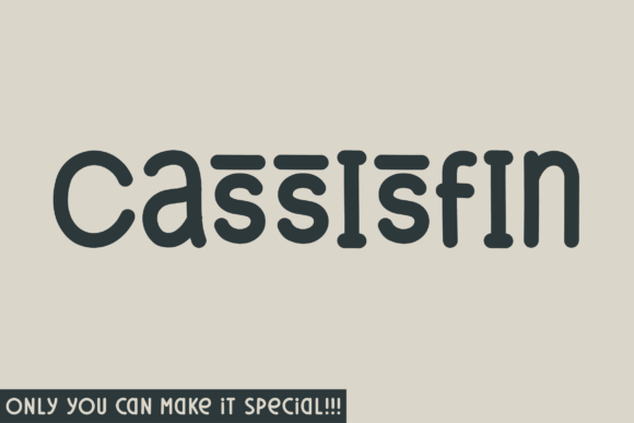 Cassisfin: A Modern Sans Serif Typeface for Web Design