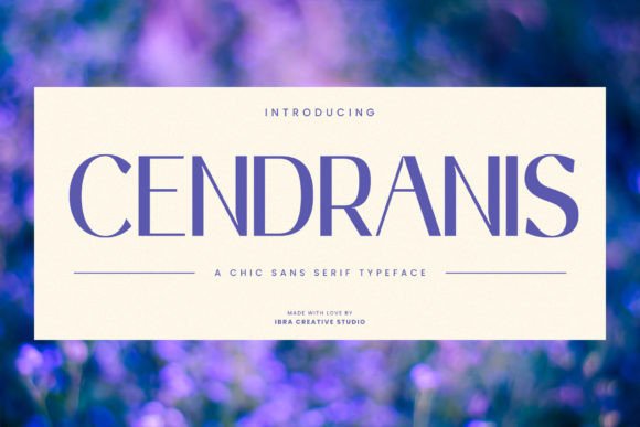 Cendranis Typeface for Modern Business Branding