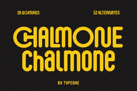 Chalmone Typeface for Editorial Design