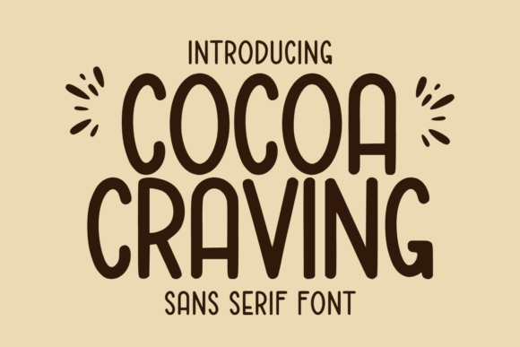 Cocoa Craving: A Handwritten Typeface for Editorial Charm