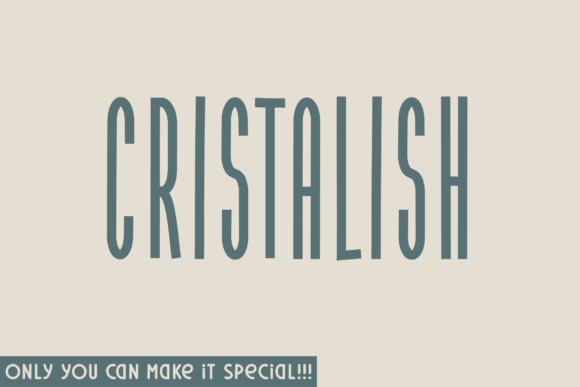 Cristalish: The Bold Sans Serif Typeface for High-Impact Campaigns