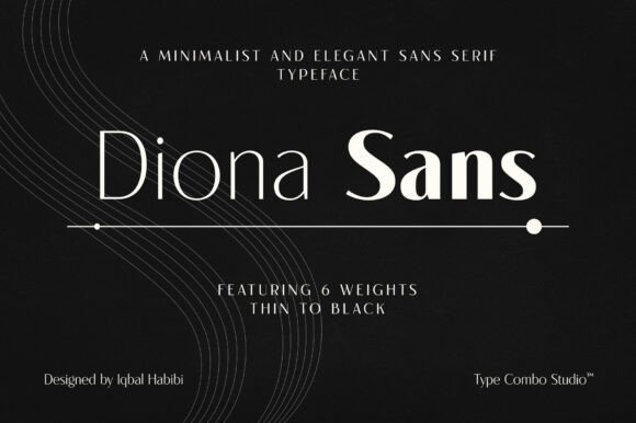 Diona Sans: A Clean Typeface for Modern Brands