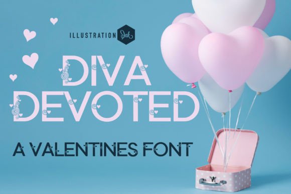 Diva Devoted: A Playful Sans Serif Typeface