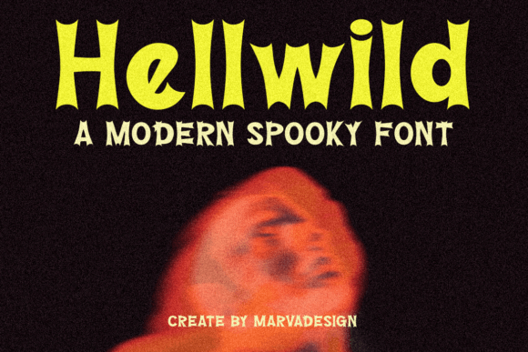 Hellwild: A Bold Sans Serif Typeface for Editorial Design