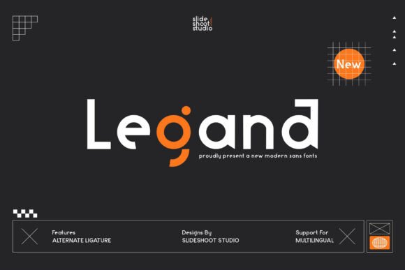 Legand: A Modern Sans Serif Font for Branding