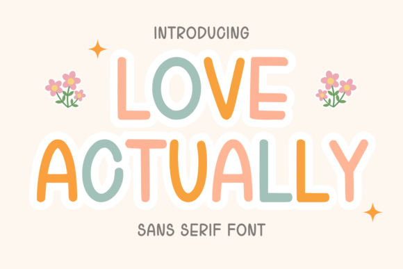 Love Actually Font for Modern Brand Identity