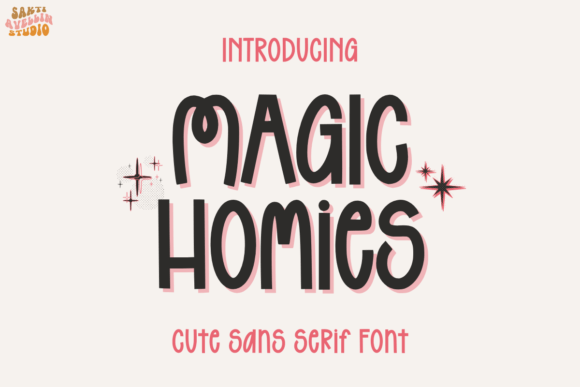 Magic Homies Typeface for Scroll-Stopping Designs