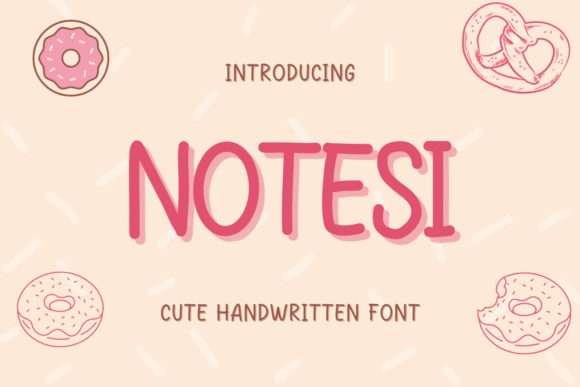 Notesi Font: A Playful Sans Serif for Makers