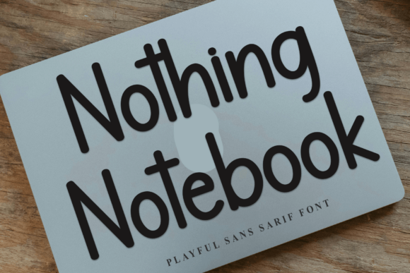 Nothing Notebook Font for Authentic Branding