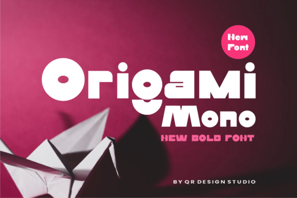 Origami Mono Typeface Review for Bold Branding