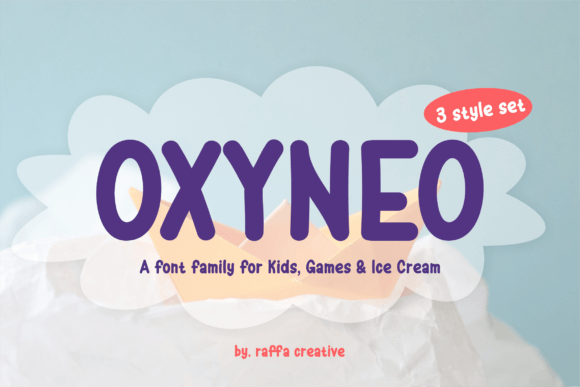 Oxyneo Typeface for Modern Business Branding