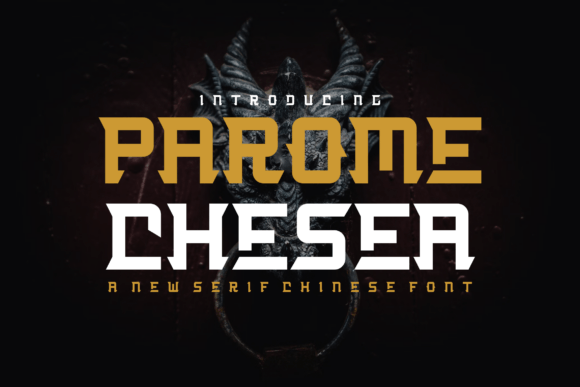 Parome Chesea: A Bold Typeface for Business Branding