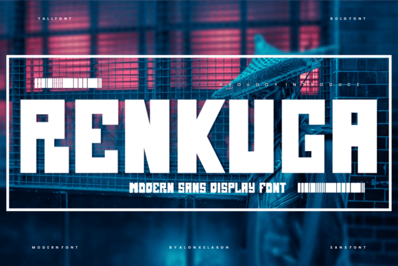 Renkuga: The Bold Typeface for Modern Brands