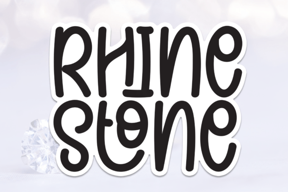 Rhine Stone: A Warm Sans Serif Typeface