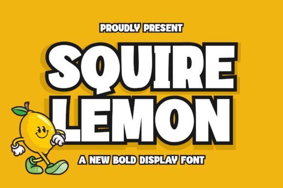 Squire Lemon: A Bold Sans Serif Font for Makers