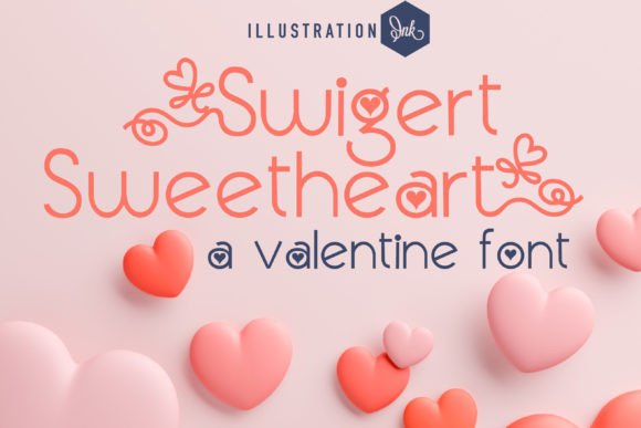 Swigert Sweetheart Font for Brand Design