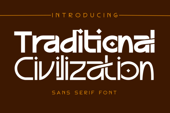 Traditional Civilization Font for Authentic Branding