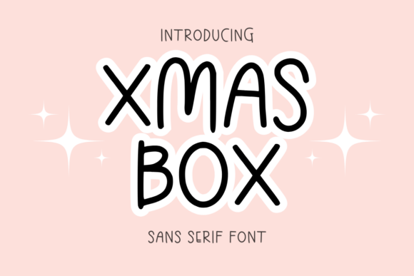 Xmas Box Font for Polished Small Business Branding